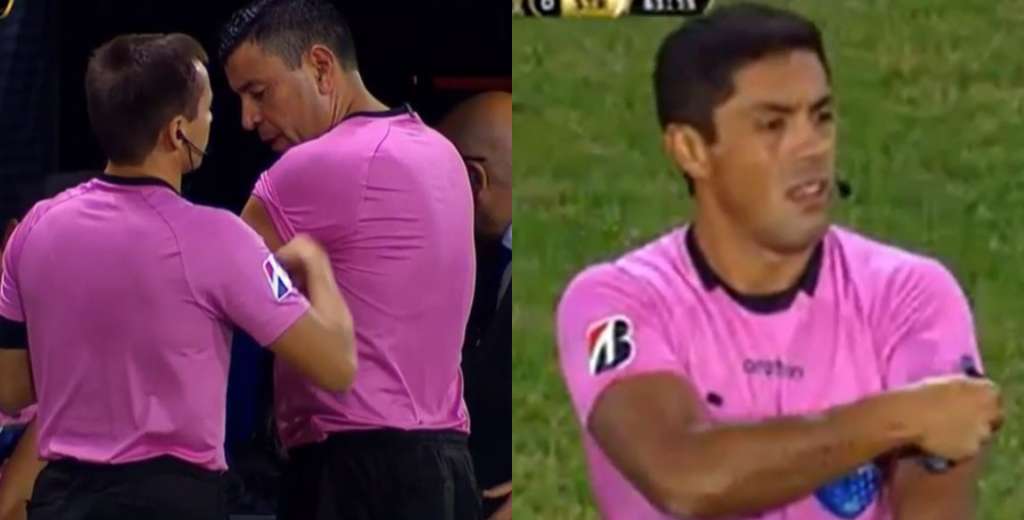 El &aacute;rbitro de Boca vs The Strongest tuvo que salir lesionado
