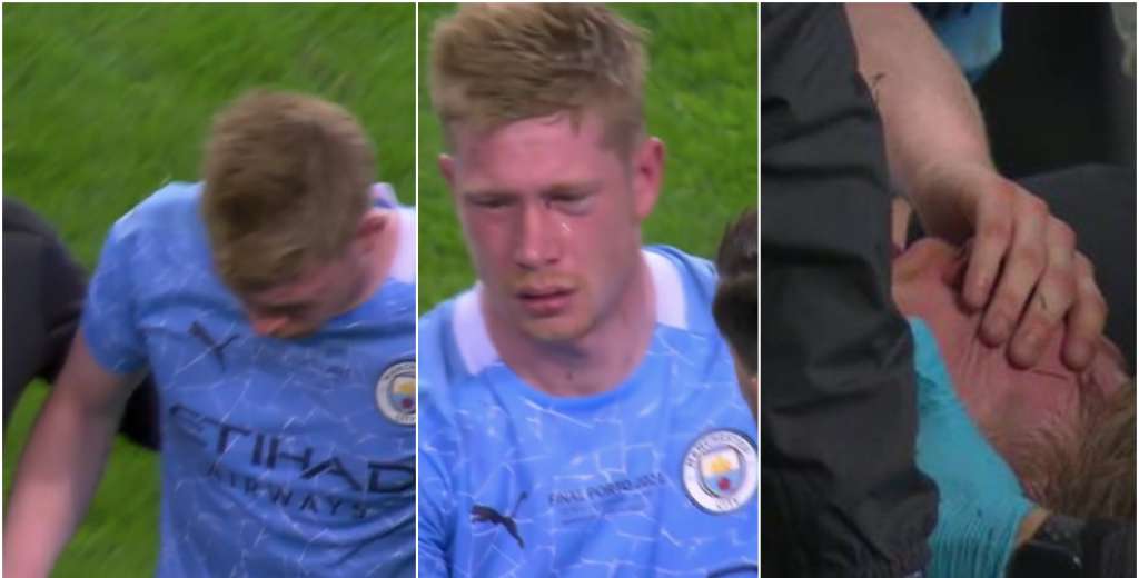 Impactante: Rudiger desfiguró a De Bruyne y lo sacó del partido