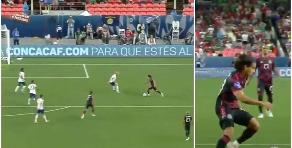 Es un crack total: Lainez entr&oacute; e invent&oacute; un golazo