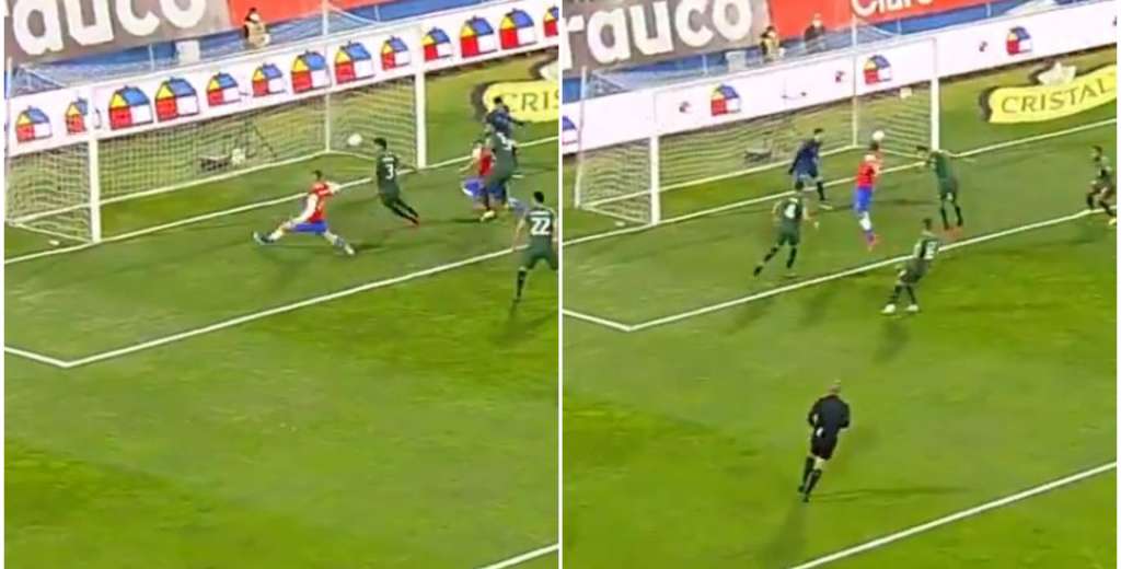 Sierralta se perdi&oacute; dos goles para Chile en la misma jugada