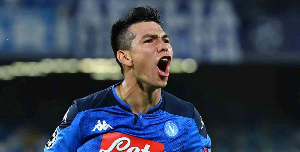Chucky Lozano, a punto de irse del Napoli por 40 millones