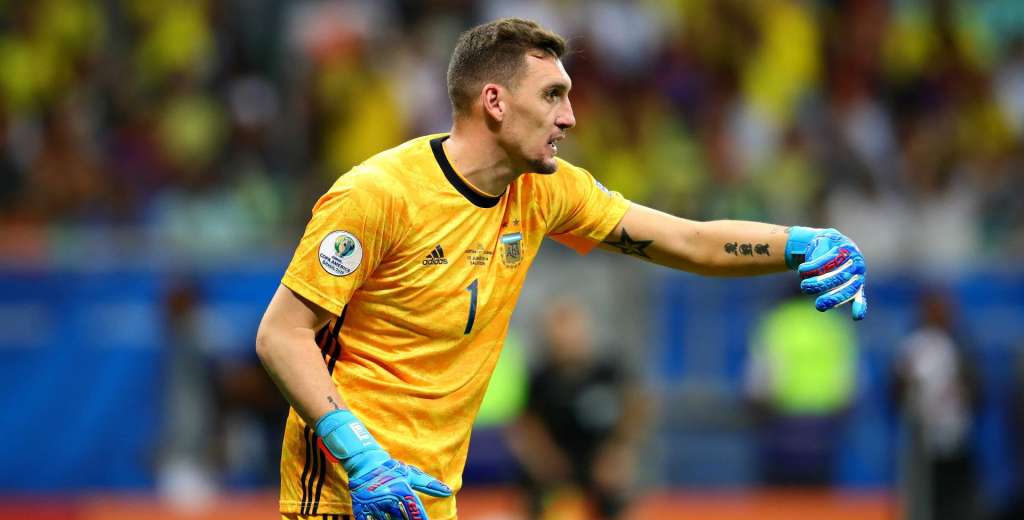 Armani vuelve a dar positivo de coronavirus y se pierde la Copa Am&eacute;rica