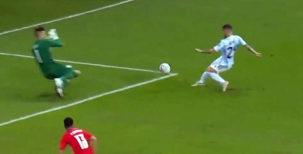 El golazo del Papu Gómez para Argentina