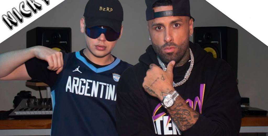 Bizarrap lanzó su Session con Nicky Jam y recordó a una leyenda del fútbol