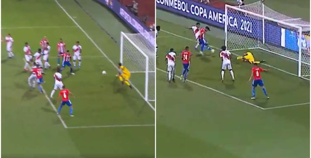 Gallese hizo una increíble atajada, pero apareció Gómez para convertir