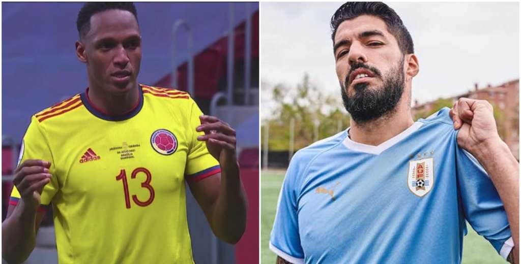 Yerry Mina y una burla inesperada: Luis Su&aacute;rez le dedica la derrota