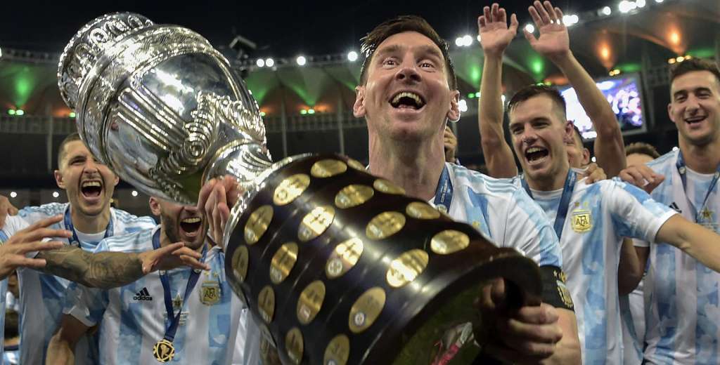 Messi: "Vos me hiciste ganar la Copa Am&eacute;rica"