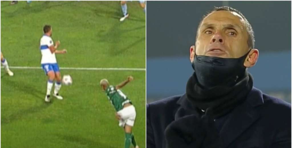 Otro escándalo: A Palmeiras le regalan un penal contra la Católica