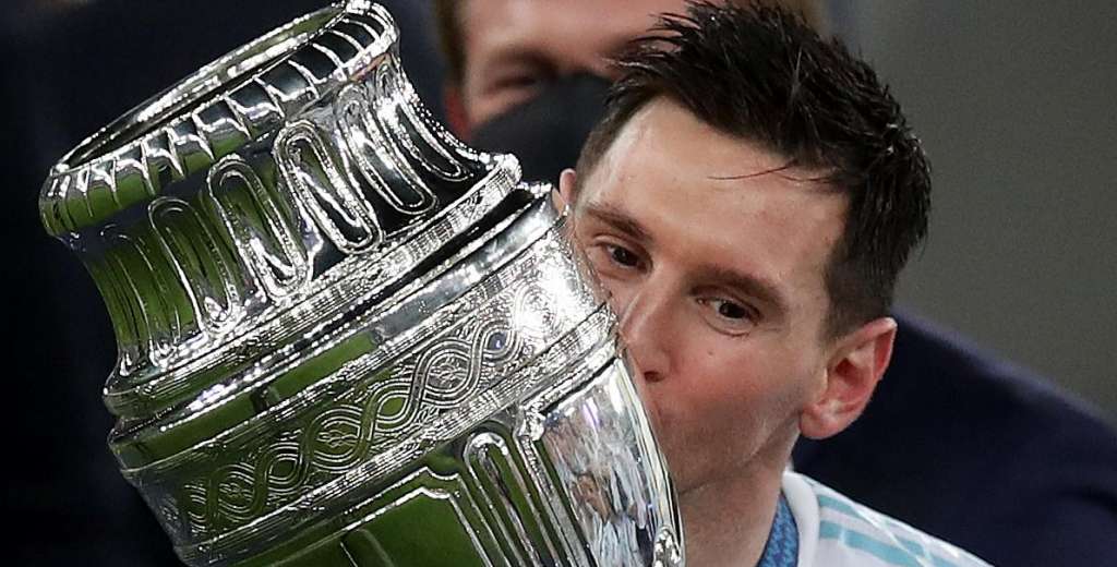Messi gan&oacute; la Copa Am&eacute;rica y &eacute;l avis&oacute;: "Cristiano es el mejor de todos"