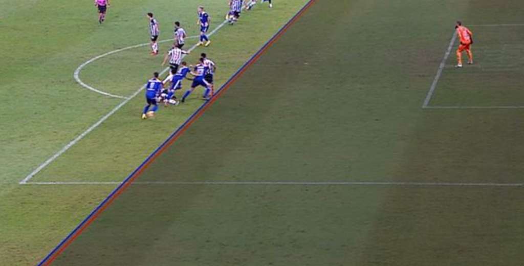 La imagen del VAR que detonó la furia de Boca en la Libertadores