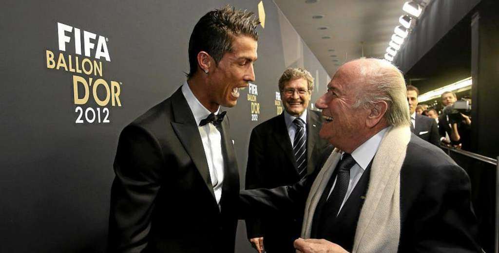 "Encontr&eacute; a Cristiano abrazando a Blatter y ah&iacute; supe que perd&iacute;a el Bal&oacute;n de Oro"
