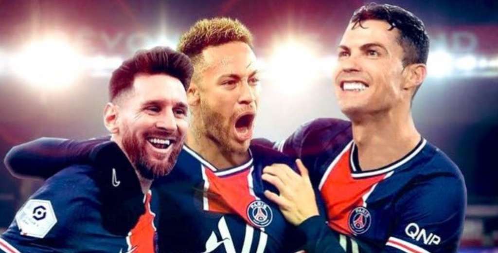 &iquest;Qu&eacute; es esta locura? PSG quiere a Cristiano para juntarlo con Messi 