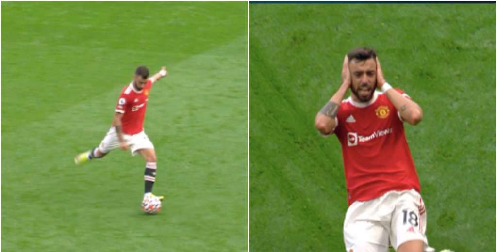 &iquest;Qu&eacute; es volar un arco? El tremendo golazo de Bruno Fernandes