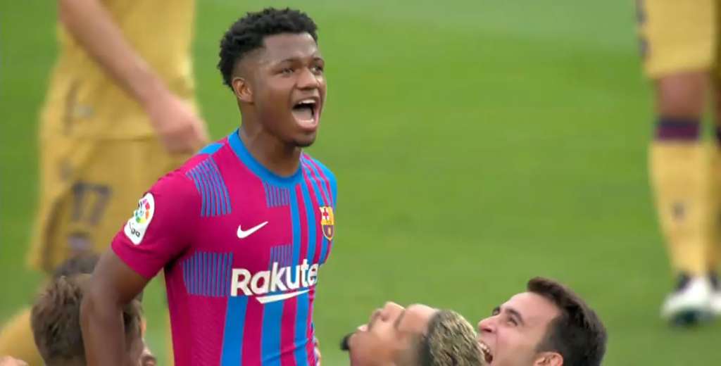 Ansu Fati volvi&oacute; a jugar despu&eacute;s de 10 meses y meti&oacute; un gol