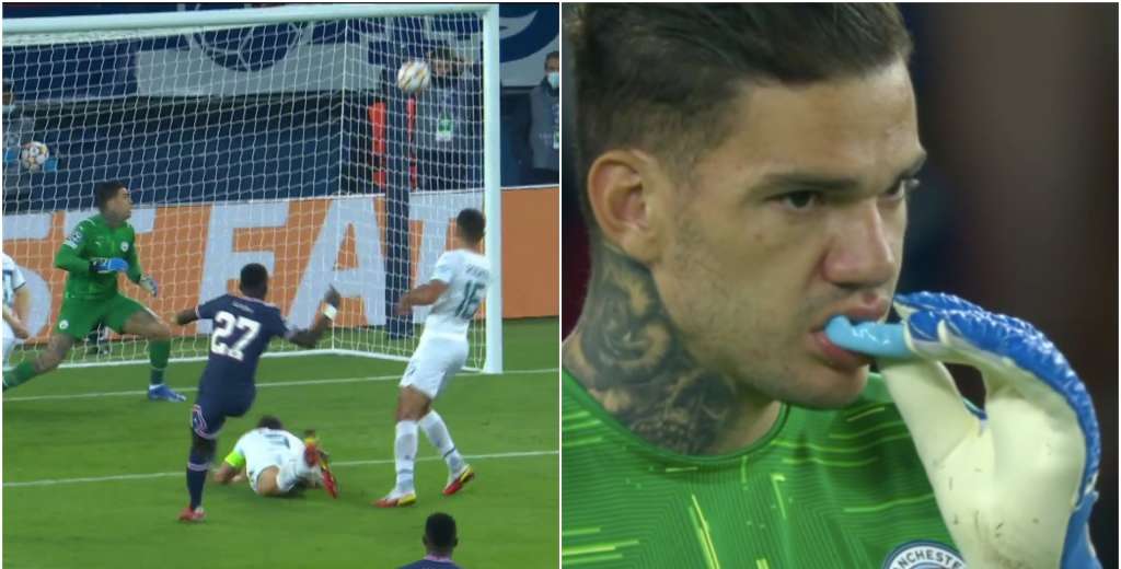 Ederson qued&oacute; pintado: el brutal golazo de Idrissa Gueye al City