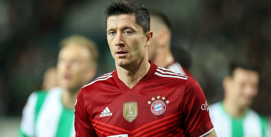 A Lewandowski le preguntaron por Haaland y no le gustó nada