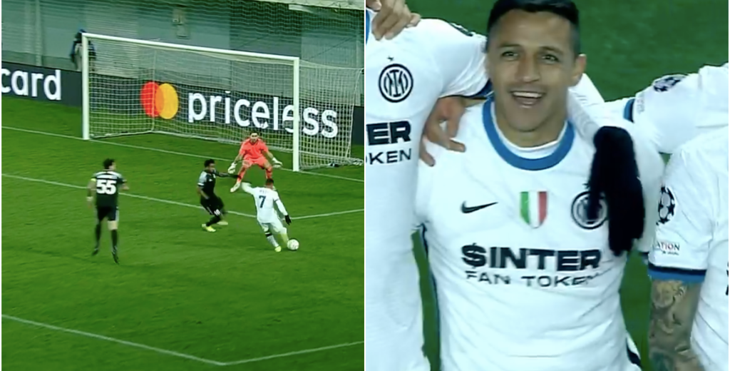 Alexis S&aacute;nchez dio una clase de c&oacute;mo fusilar a un arquero: qu&eacute; golazo