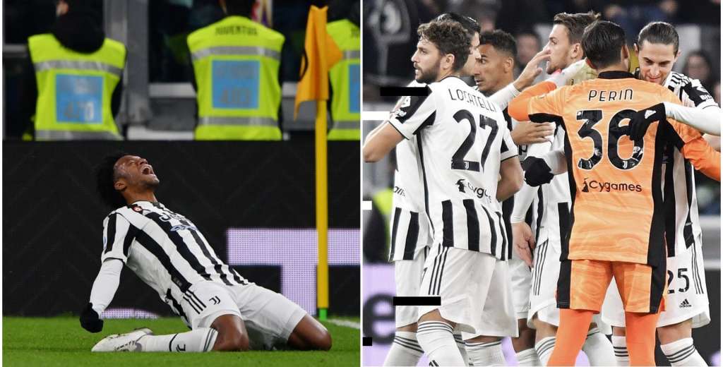 Intratable: Cuadrado meti&oacute; un golazo al 90' para el 1-0 de la Juve
