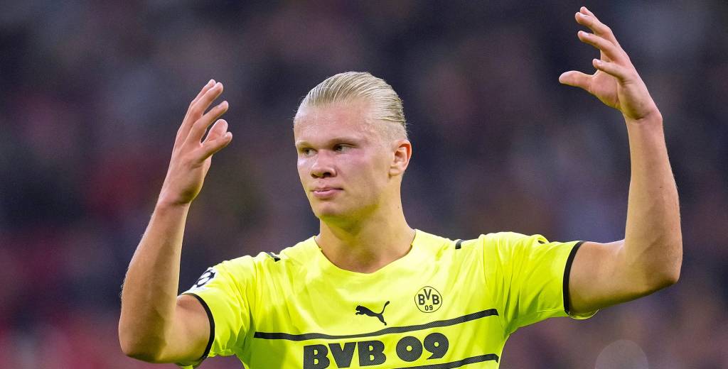 La bomba del Dortmund: "Habl&eacute; con Haaland en el vestuario y est&aacute; furioso"