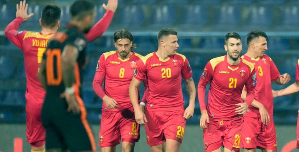 Pa&iacute;ses Bajos ganaba 2-0 y Montenegro se lo empat&oacute; sobre el final