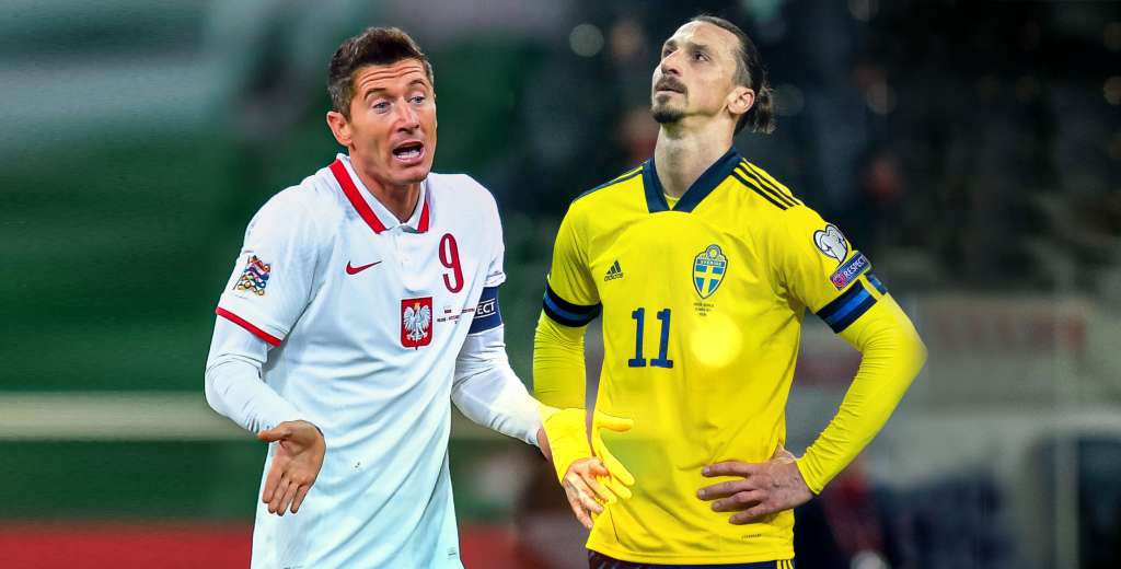 Lewandowski e Ibrahimovic pelearán por un lugar a Catar 2022