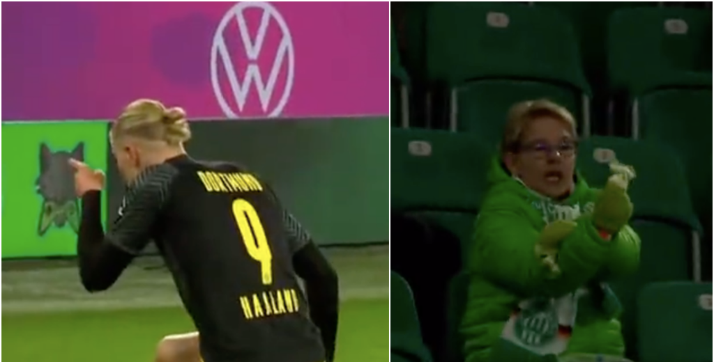Haaland le grit&oacute; el gol en la cara y no lo soport&oacute;: le contest&oacute; con todo