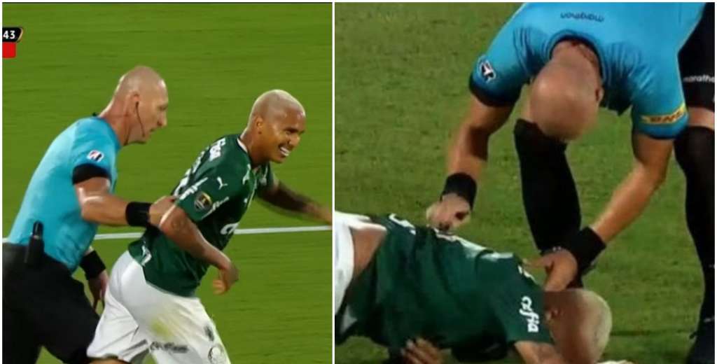 Deyverson y el video del a&ntilde;o: simul&oacute; falta por un golpe de Pitana