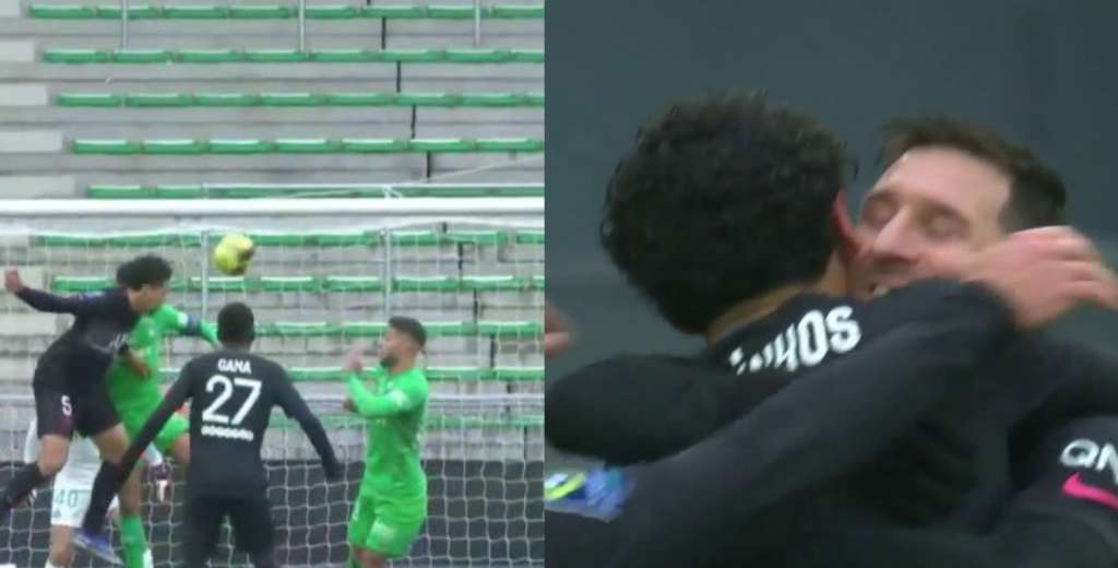 El PSG era un desastre, Messi puso un pase brutal y Marquinhos empató