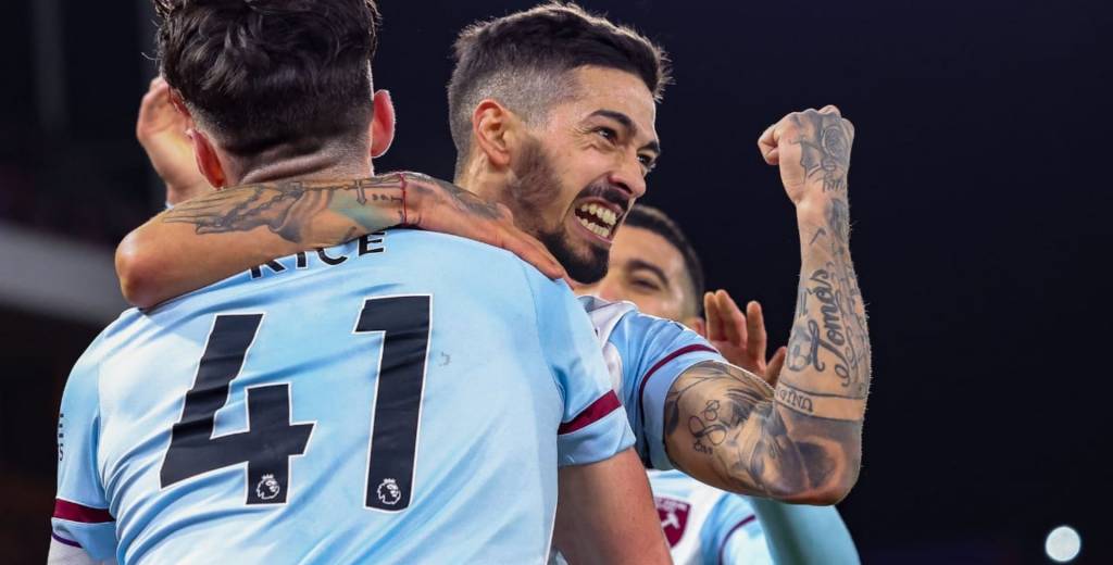 Bestial golazo de Manu Lanzini en la victoria del West Ham