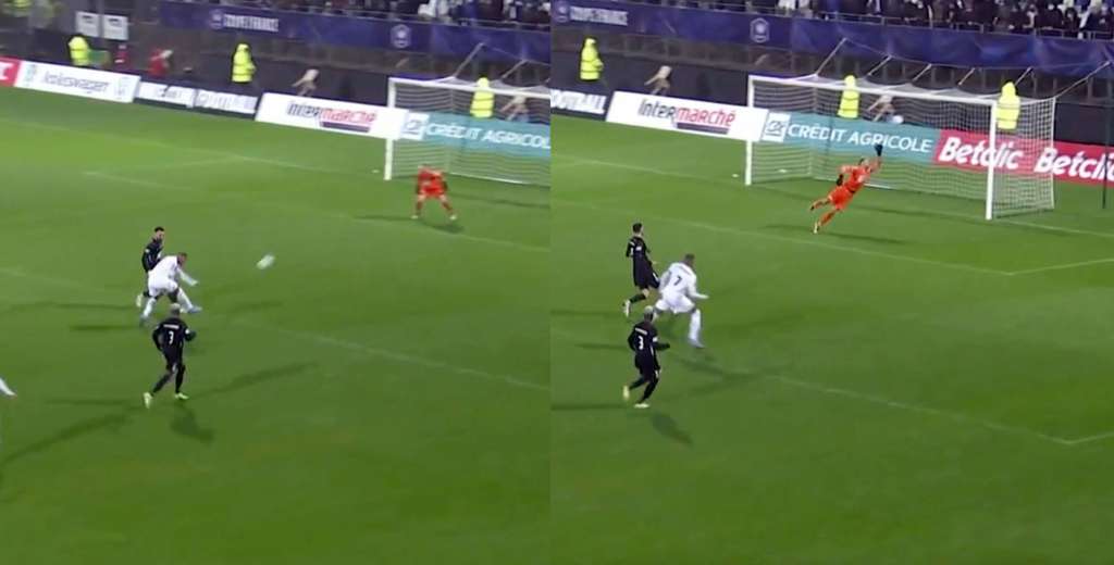 Mbappe es una bestia: el golazo que metió en la Copa Francia