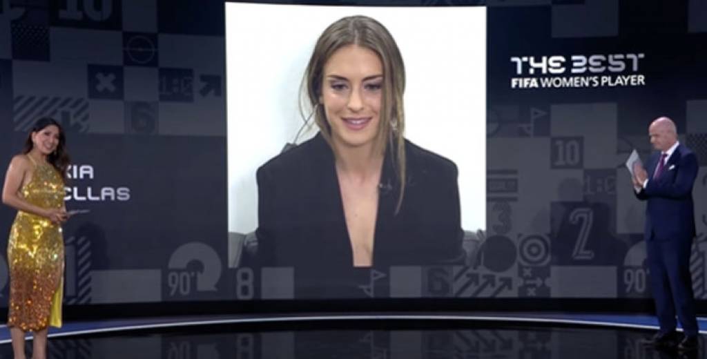 La mejor jugadora del mundo según la FIFA es Alexia Putellas