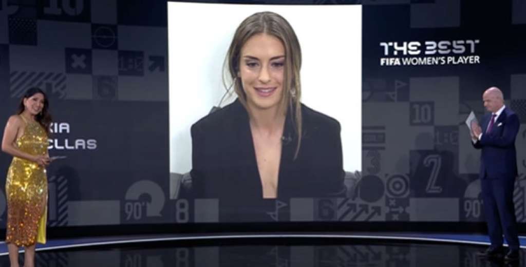 La mejor jugadora del mundo seg&uacute;n la FIFA es Alexia Putellas 