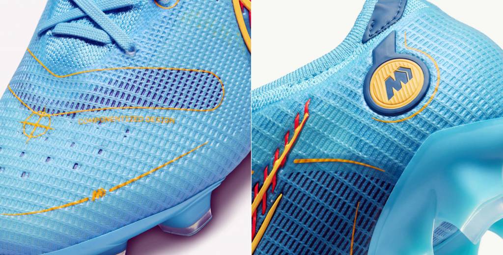 Nike lanzó las mejores botas Mercurial en celeste