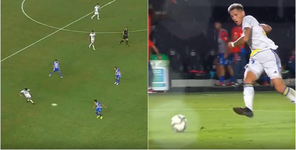 A lo Riquelme: el pase de la joya de Boca para la victoria ante la U