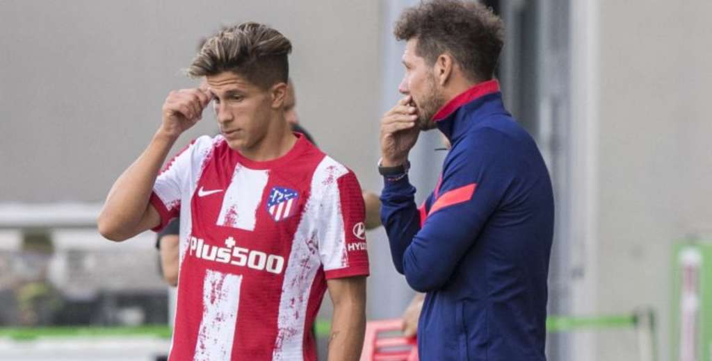 Giuliano Simeone cerca de abandonar el Atlético de Madrid