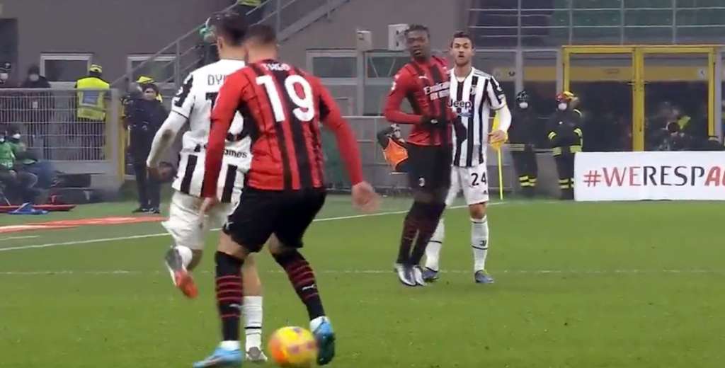 El humillante ca&ntilde;o de Dybala a Theo Hern&aacute;ndez