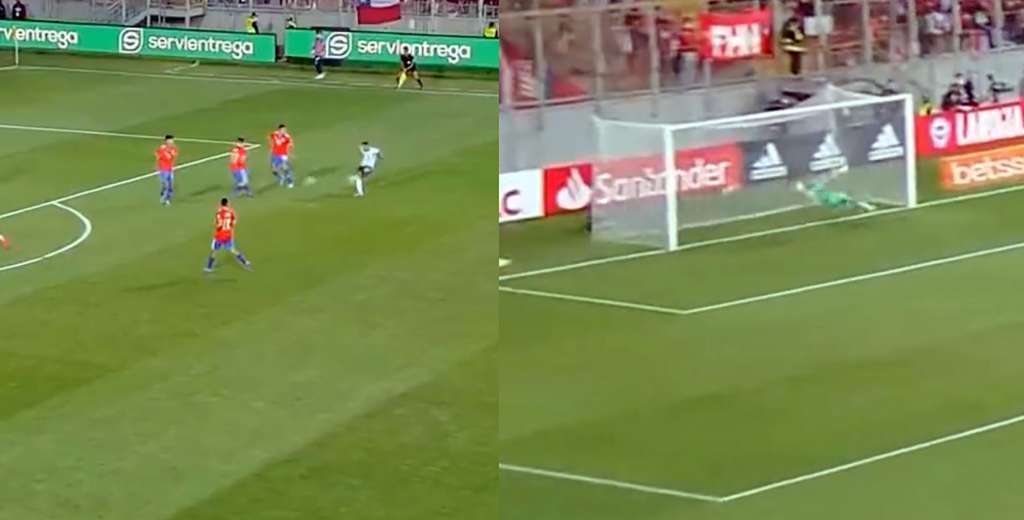 El golazo de Di Mar&iacute;a que sorprendi&oacute; a Chile