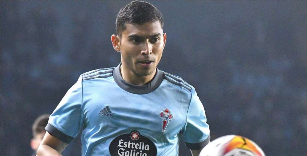 DT del Celta de Vigo se va contra Orbel&iacute;n Pineda