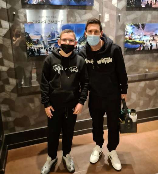 Messi con botas nike outlet