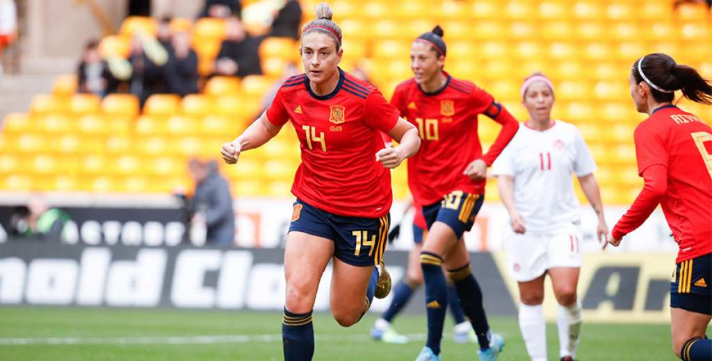 El gol de Alexia Putellas le dio el triunfo a Espa&ntilde;a ante Canad&aacute;