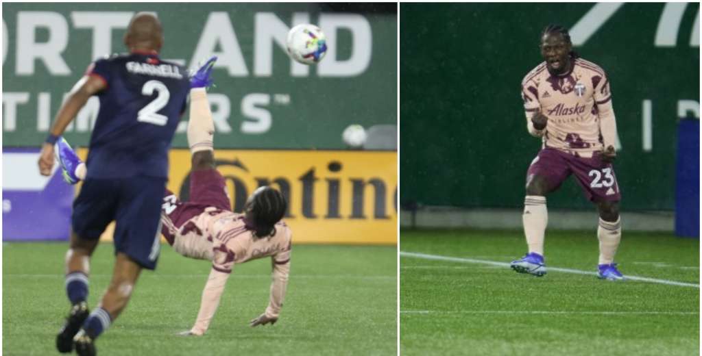 Impresionante chilena gana el premio al gol de la semana en la MLS