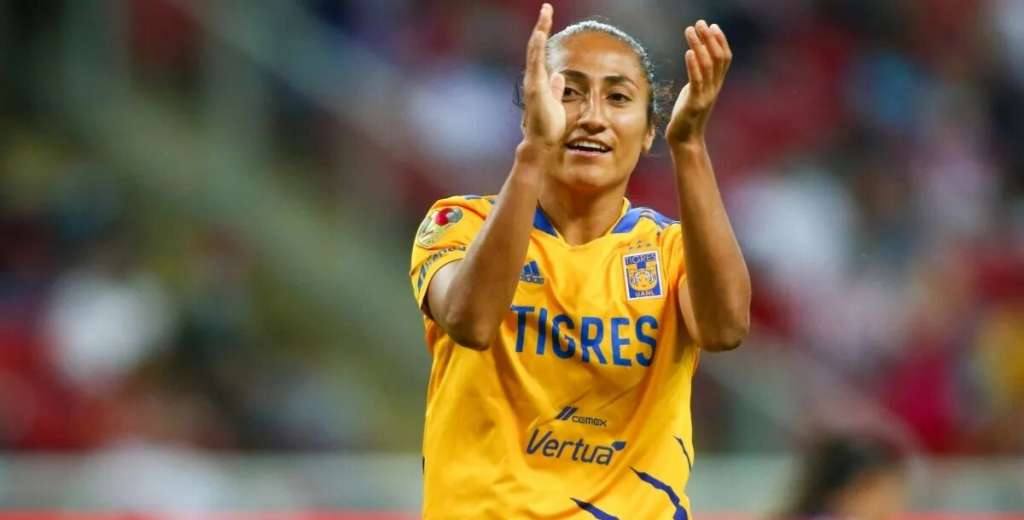 Anot&oacute; un hat-trick y se convirti&oacute; en la segunda m&aacute;xima goleadora de Tigres