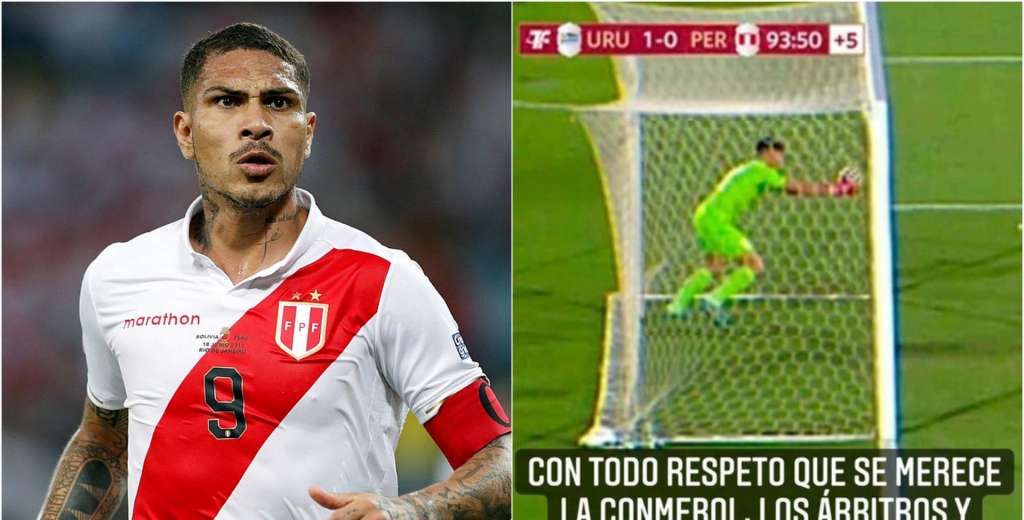 Paolo Guerrero estall&oacute; de bronca contra la Conmebol y los &aacute;rbitros