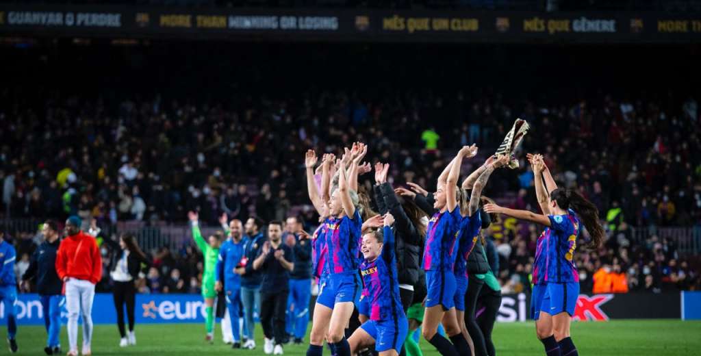 UWCL: En un Camp Nou repleto, el Barça goleó 5-2 al Real Madrid
