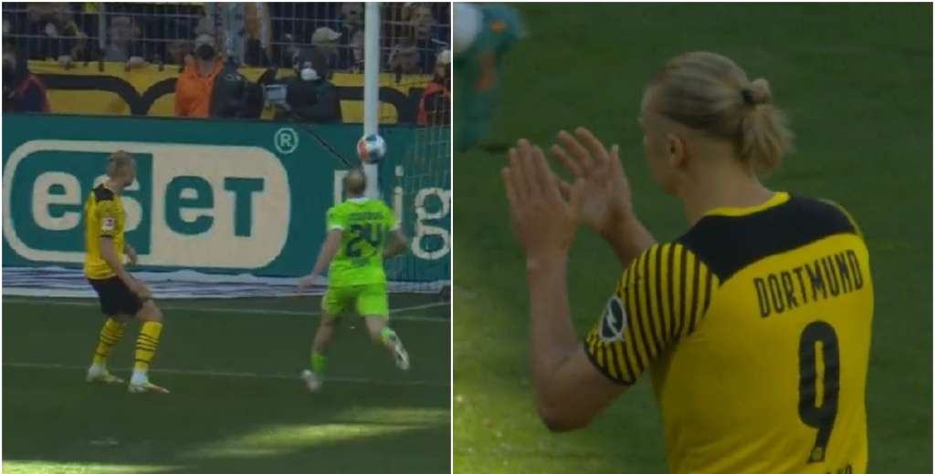 Intratable:Haaland volvió al gol y Dortmund convirtió 5 tantos en 14 minutos