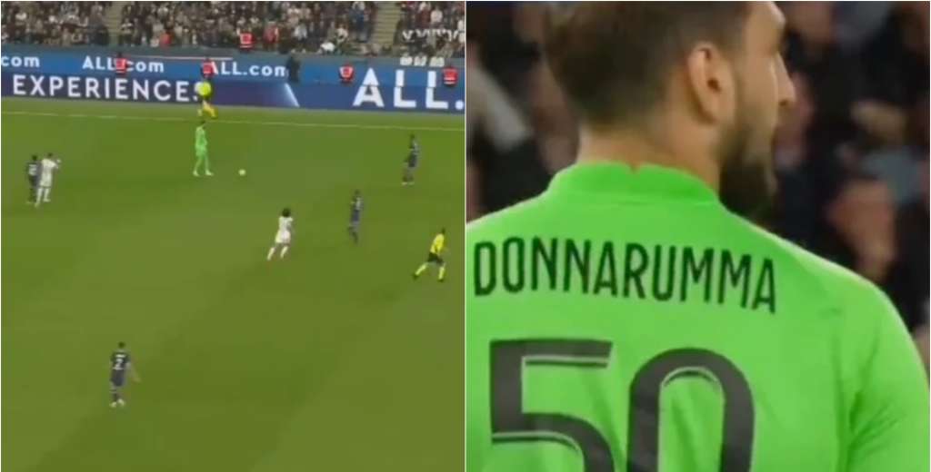 Donnarumma est&aacute; hundido: la inexplicable jugada que hizo al minuto 91