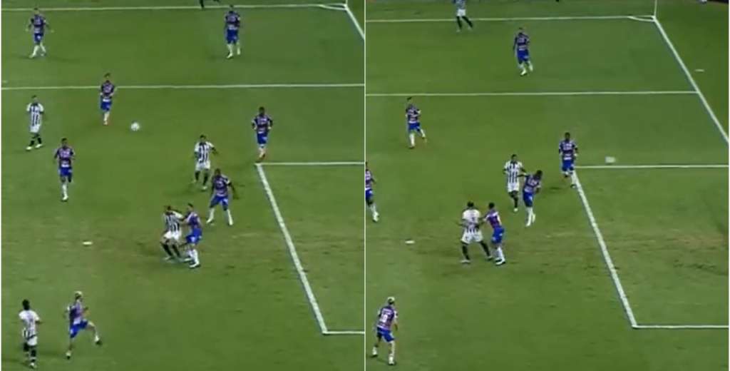 El defensor de Fortaleza cabece&oacute; y casi marca un golazo en contra