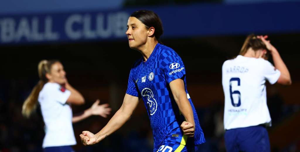 Sam Kerr fue elegida como la mejor jugadora del a&ntilde;o en Inglaterra