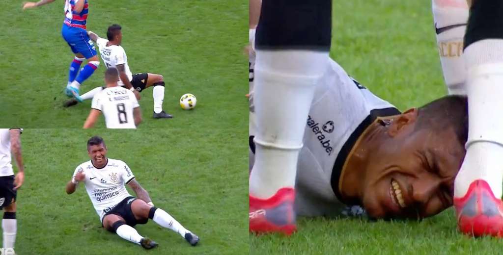 Paulinho y una impactante lesi&oacute;n con Corinthians: se rompi&oacute; todo