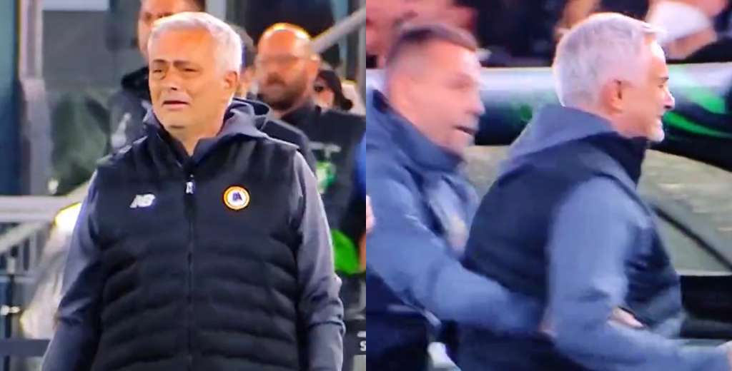 Mourinho lleg&oacute; a otra final: rompi&oacute; en llanto y emocion&oacute; a todos